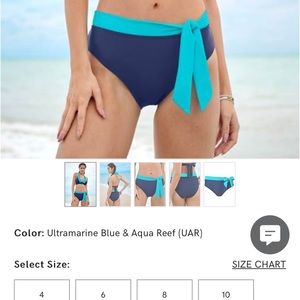 Venus side tie full coverage bottom